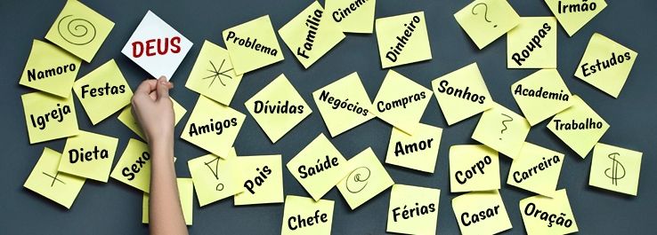 Deus tem sido a sua prioridade?